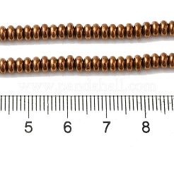 Electroplated Synthetic Non-magnetic Hematite Beads Strands&nbsp;G-I364-I01-02C