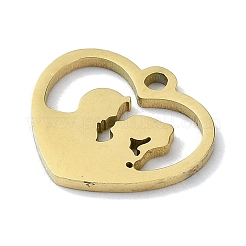 304 Stainless Steel Charms&nbsp;STAS-C097-38A-G
