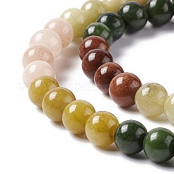 Natural White Jade Beads Strands&nbsp;G-I334-07A