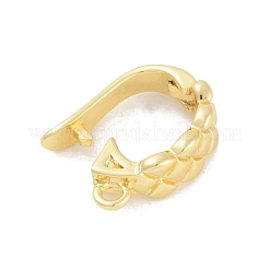 Rack Plating Brass Fold Over Clasps&nbsp;KK-A224-26A-G