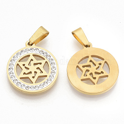 201 Stainless Steel Pendants&nbsp;STAS-N089-40G