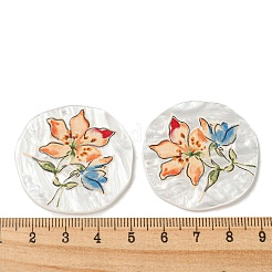 Opaque Acrylic Pendants&nbsp;BACR-D002-10B