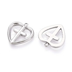 304 Stainless Steel Pendants&nbsp;STAS-N109-199P