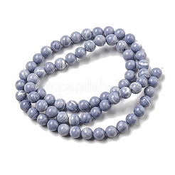 Synthetic Blue Lace Agate Beads Strands&nbsp;G-B071-F02-02