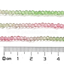 Transparent Painted Glass Beads Strands&nbsp;LS-DGLA-A034-T2mm-A18