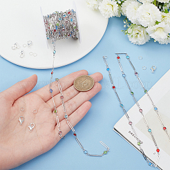 DIY Chain Necklace Bracelet Making Kit&nbsp;DIY-BC0012-34