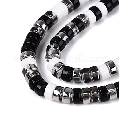 Opaque & Transparent Glass Beads Strands&nbsp;GLAA-Q113-04A