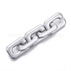 Spray Painted CCB Plastic Linking Rings&nbsp;CCB-R104-10B-03