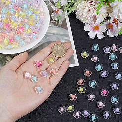 200Pcs Transparent Acrylic Beads&nbsp;OACR-PA0001-93