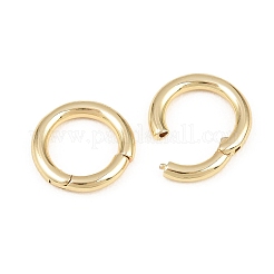Brass Twister Clasp&nbsp;KK-Z146-04G-01
