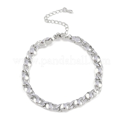Rack Plating Brass Bracelets for Women&nbsp;BJEW-K244-06P