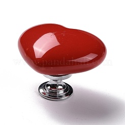 Heart-shaped Porcelain Cabinet Door Knobs&nbsp;FIND-Z004-16D