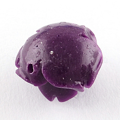 Dyed Flower Synthetical Coral Beads&nbsp;CORA-R011-33