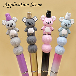 Koala Food Grade Silicone Focal Beads&nbsp;SIL-A009-04A