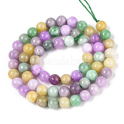 Dyed Natural Quartz Beads Strands&nbsp;G-T139-6mm-94