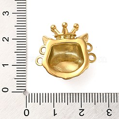 304 Stainless Steel Connector Rhinestone Settings&nbsp;STAS-Q252-14G