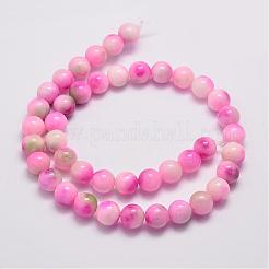 Natural & Dyed Malaysia Jade Bead Strands&nbsp;G-A146-4mm-C