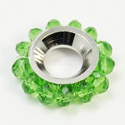 Faceted Glass Beads&nbsp;GLAA-G003-M