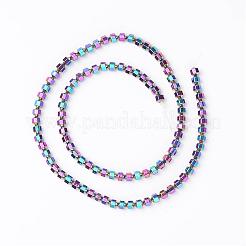 Non-Magnetic Synthetic Hematite Beads Strands&nbsp;G-D800-12F