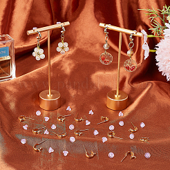 Brass Stud Earring Findings&nbsp;KK-ME0003-67