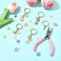 DIY Flower Keychain Making Kit&nbsp;DIY-FS0009-84