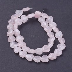 Girlfriend Valentines Day Ideas Natural Rose Quartz Bead Strands&nbsp;G-R190-18