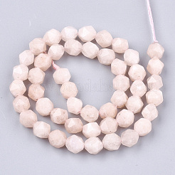 Natural Pink Morganite Beads Strands&nbsp;X-G-T108-28B