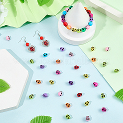 300Pcs Opaque Acrylic Beads&nbsp;MACR-SP0001-96