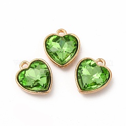 Faceted Glass Rhinestone Pendants&nbsp;GLAA-I051-B15