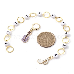 Musical Theme Alloy Enamel Acrylic Pendant Decorations&nbsp;HJEW-JM01847