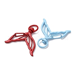 Spray Printed Alloy Swivel Clasps&nbsp;PALLOY-P320-02M