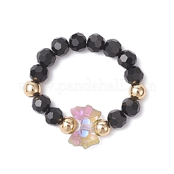 Glass Finger Rings&nbsp;RJEW-JR00947
