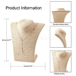 Stereoscopic Necklace Bust Displays&nbsp;NDIS-E018-B-01