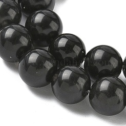Natural Ice Obsidian Beads Strands&nbsp;G-P590-A02-10mm-01