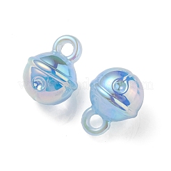 UV Plating Rainbow Iridescent Acrylic Pendants&nbsp;OACR-P010-19G