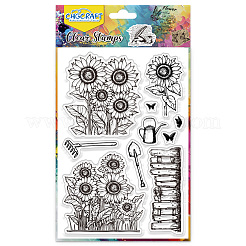 PVC Plastic Clear Stamps&nbsp;DIY-WH0631-0714