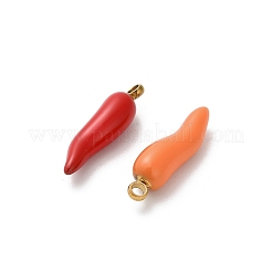 304 Stainless Steel Enamel Pendants&nbsp;STAS-K306-42G