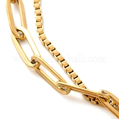 304 Stainless Steel Multi-Strand Chain Bracelets&nbsp;LS-BJEW-G711-03A-G
