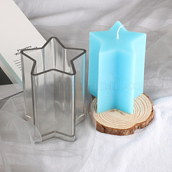 DIY Plastic Star Candle Molds&nbsp;CAND-PW0001-040