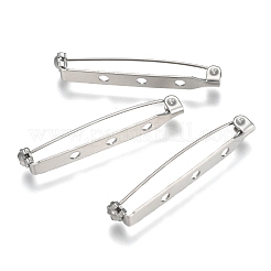 Tarnish Resistant 304 Stainless Steel Brooch Findings Sets&nbsp;STAS-G137-52P-01