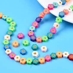 Handmade Polymer Clay Beads Strands&nbsp;CLAY-T020-03