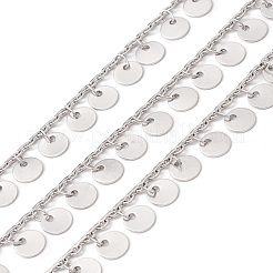 Tarnish Resistant 304 Stainless Steel Cable Chains&nbsp;CHS-F018-01P