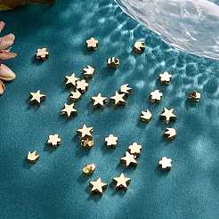 30Pcs 3 Style Brass Beads&nbsp;KK-SZ0001-54