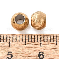 304 Stainless Steel Spacer Beads&nbsp;STAS-L318-08G-02