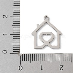 201 Stainless Steel Pendants&nbsp;STAS-S157-12P
