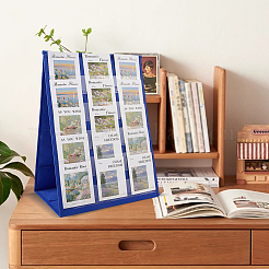 PVC Desk Calendar Display Holder&nbsp;AJEW-WH20195-10B