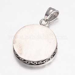 304 Stainless Steel Pendants&nbsp;X-STAS-D441-16AS
