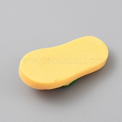 Opaque Resin Cabochons&nbsp;LS-RESI-WH0077-32D