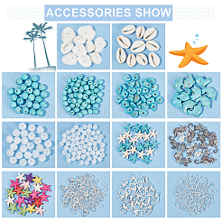 DIY Ocean Jewelry Making Finding Kit&nbsp;DIY-PH0013-78