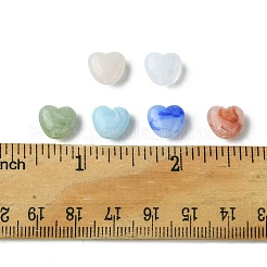 60Pcs 6 Colors Opaque Acrylic Beads&nbsp;MACR-FS0001-69